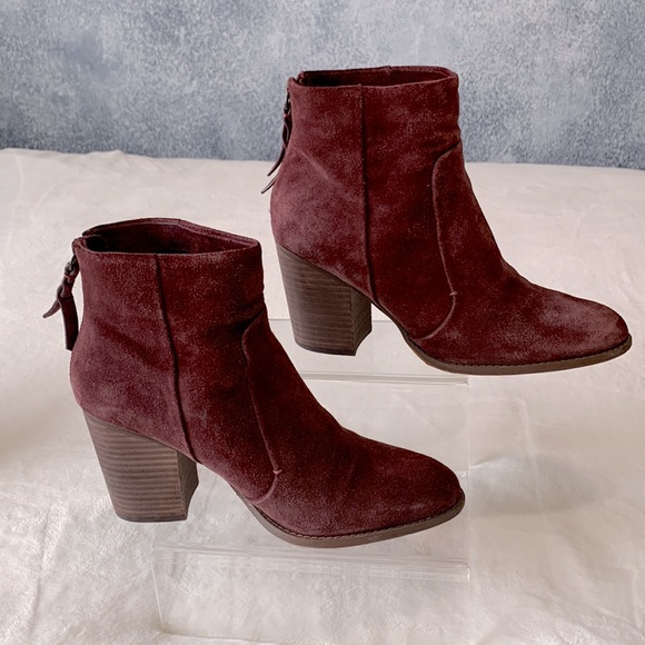 Splendid burgundy ankle boot Nymah - Picture 7 of 9